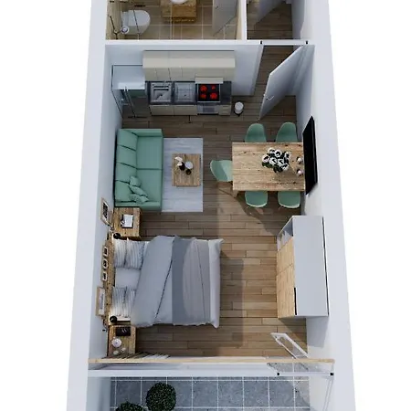 Smart Haus Brilliant 608 דירה *